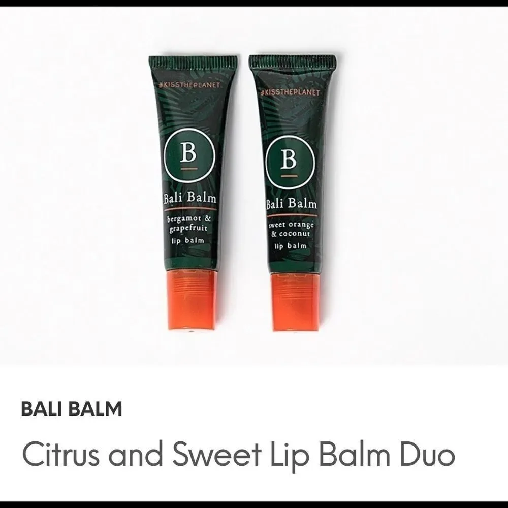 BALI Balm duoBergamotGrapefruitSweet OrangeCoconut